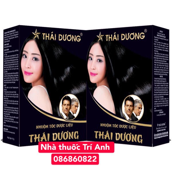 COMBO HỘP 5 GÓI NHUỘM TÓC THÁI DƯƠNG - CHÍNH HÃNG