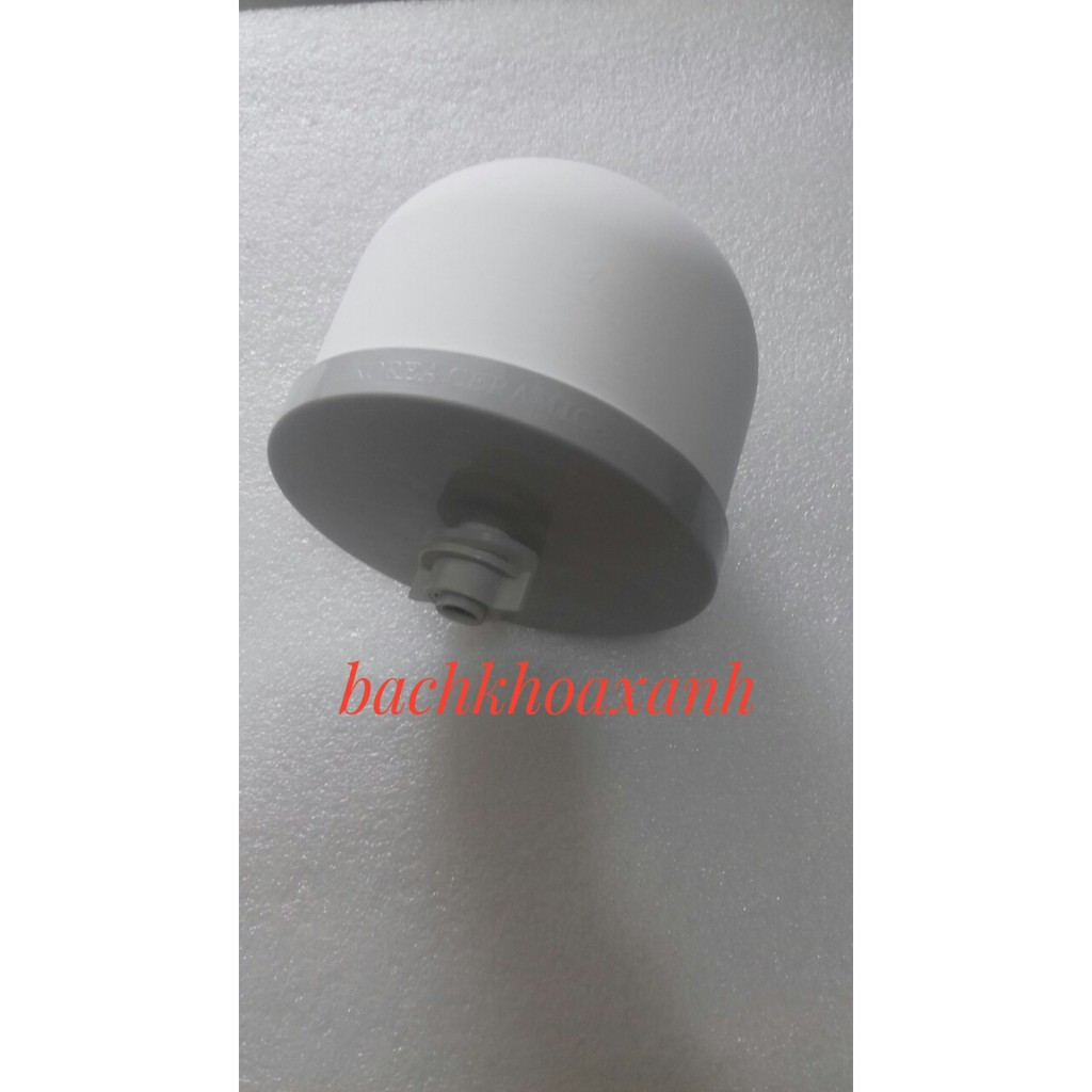 Combo Nấm sứ bình lọc nước Korea  Ceramic   (Trắng)