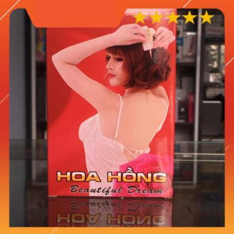 Bao Cao Su Hoa Hồng Hộp 10 Chiếc cho gia đình Siêu Tiết kiệm