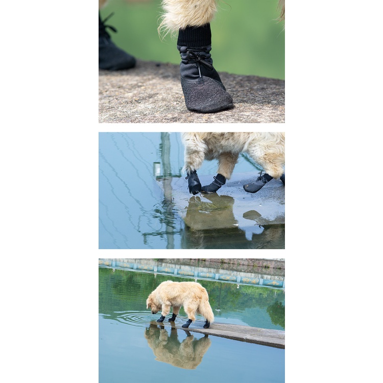 4 cái chó Pet Giày ấm không trượt thoáng khí Mặc vớ mềm Dog Boots Mèo Vớ ​​nhỏ Pet Pet Paw Dla Psa Perros Botas