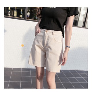 (Ảnh thật) Quần kaki ống lửng, quần short nữ phong cách Hàn Quốc trẻ trung, phù hợp với mọi lứa tuổi HAQ014