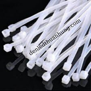 COMBO 5 Bịch Dây Rút Nhựa Trắng Đen Bảng Nhỏ 5x250 (70s/bịch)
