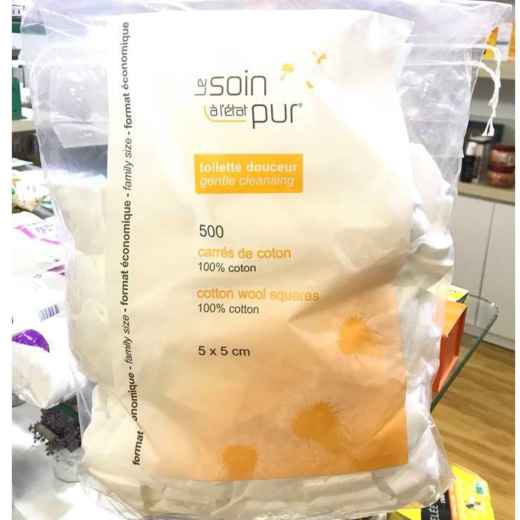 [Có sẵn] Bông Tẩy Trang Tetra Soin pur 500 - 600 miếng của Pháp | BigBuy360 - bigbuy360.vn
