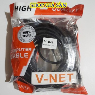 Cáp hdmi, dây hdmi 7.0 vnet/ arigato dài 1.5m- 3m- 5m tròn đen hd