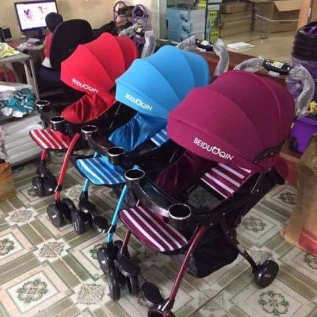Xe đẩy về sẵn r nhé e nắp thử 1 cái quả là chắc chắn nhé khách Đáng đồng tiền khung chắc chắn chịu trọng tới 50kg bhes.