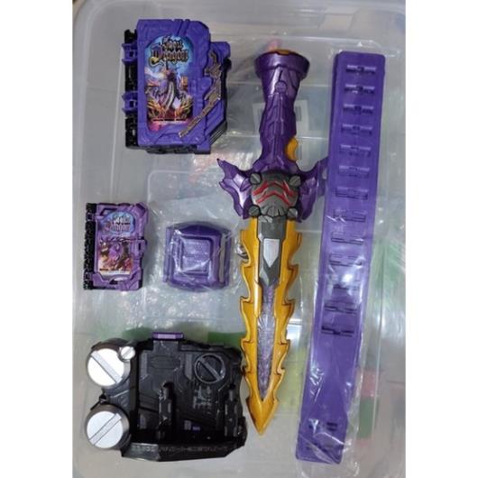 Bandai Kamen Rider Saber DX Ankokuken Kurayami & Jaken Caliburdriver Calibur Driver combo