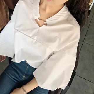 Áo sơmi tay loe ulzzang