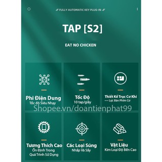 Nút Chơi Game FPS PUBG, COD Mobile [S2] 2020 10tap/giây