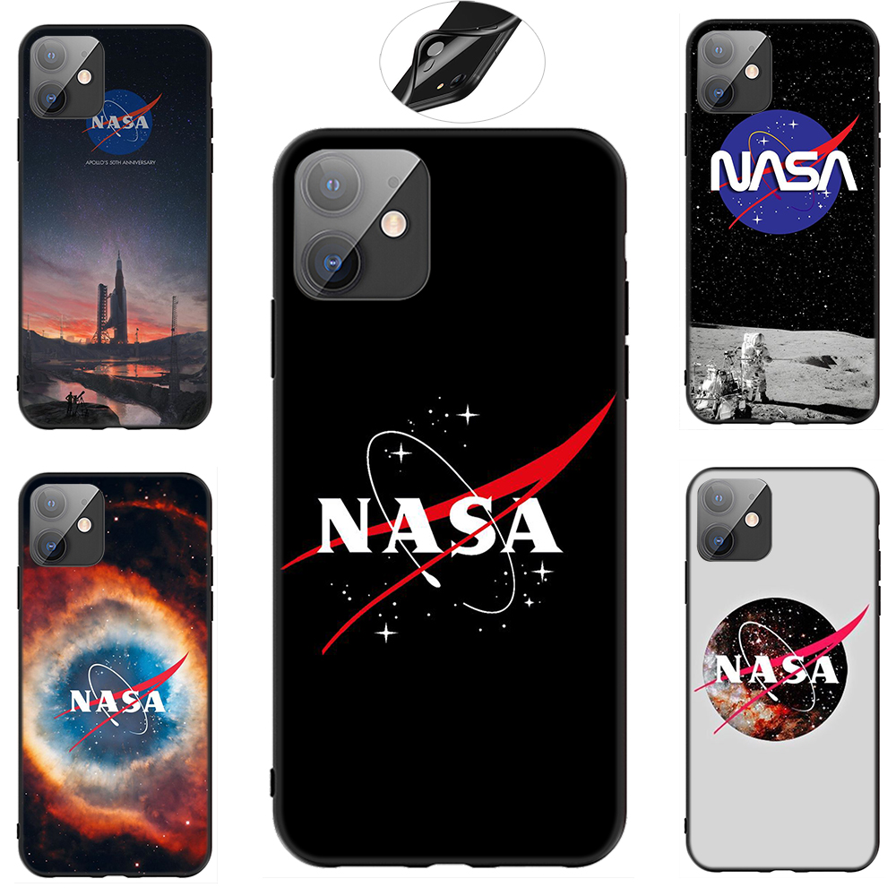 iPhone XR X Xs Max 7 8 6s 6 Plus 7+ 8+ 5 5s SE 2020 Casing Soft Case 69SF NASA Space mobile phone case