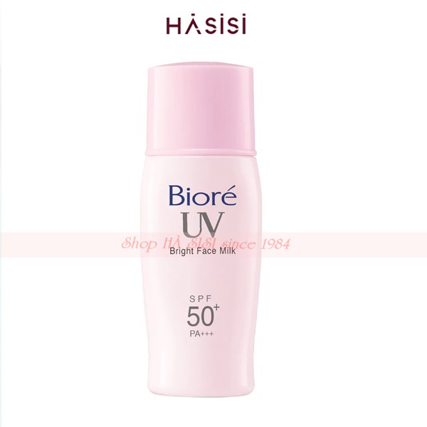 Sữa Chống Nắng Dưỡng Da Sáng Hồng BIORE UV BRIGHT MILK SPF 50+ PA++++ 30ml