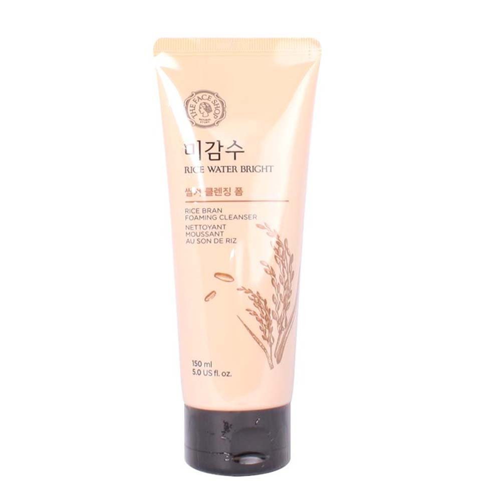 Sữa Rửa Mặt Làm Sáng Da Có Hạt TheFaceShop Rice Water Bright Rice Bran Foaming Cleanser150ml | BigBuy360 - bigbuy360.vn
