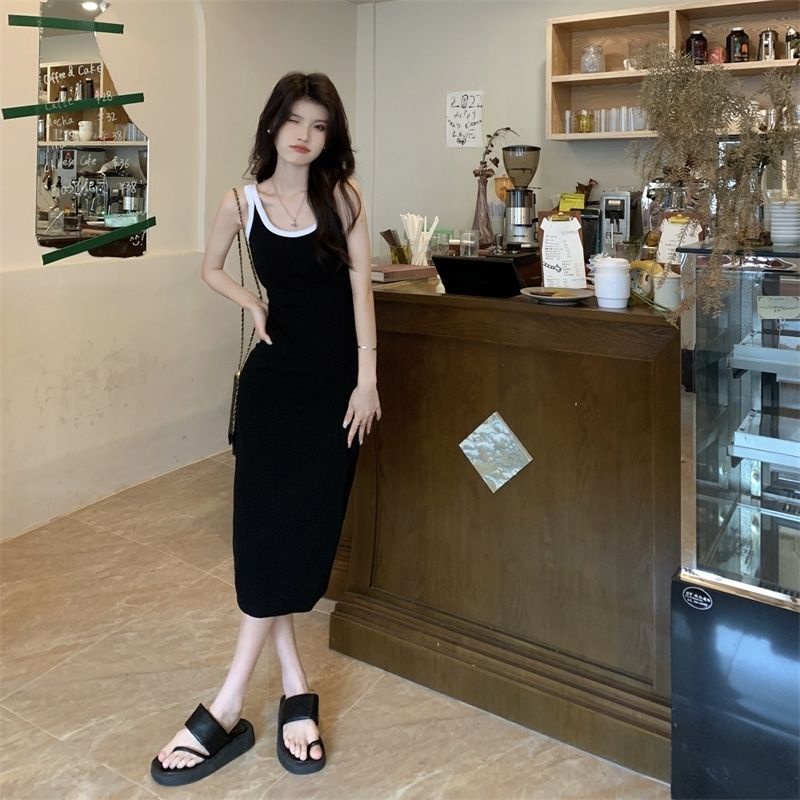 Đầm Ôm Eo Hai Dây Thời Trang Gợi Cảm Cho Nữ