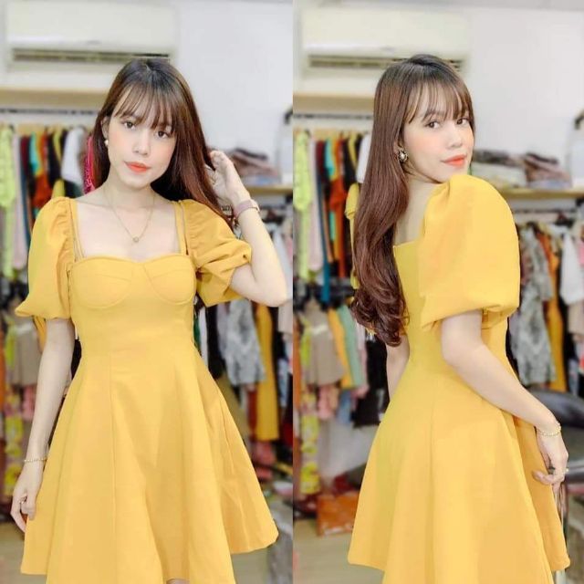 BIGSIZE _ ĐẦM BẸT VAI XOÈ NHẸ