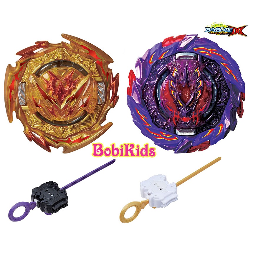 (Ban lẻ B190) Bộ 2 con quay + 2 launcher - Beyblade Burst DB TAKARA TOMY (B-190)