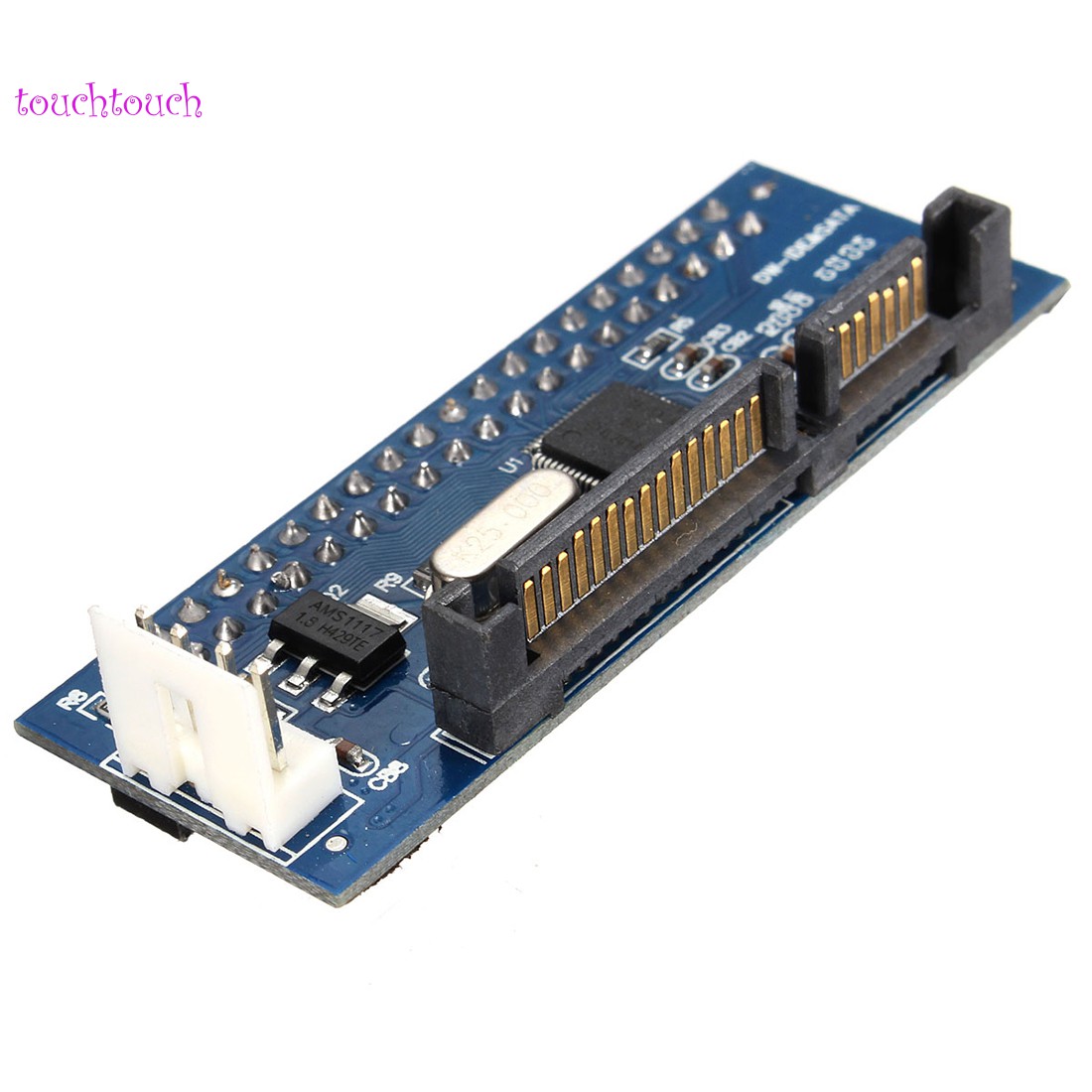 Converter 40-pin Ide Female Sata To 22-pin Male Adapter Sata