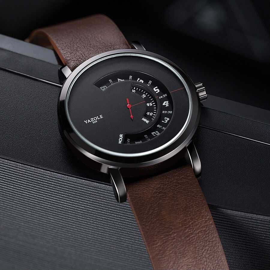 Đồng Hồ Nam Chính Hãng YAZOLE TD6 Dây Da Cao Cấp Phong Cách Thời Trang Độc Lạ Cá Tính Đẹp Giá Rẻ | BigBuy360 - bigbuy360.vn
