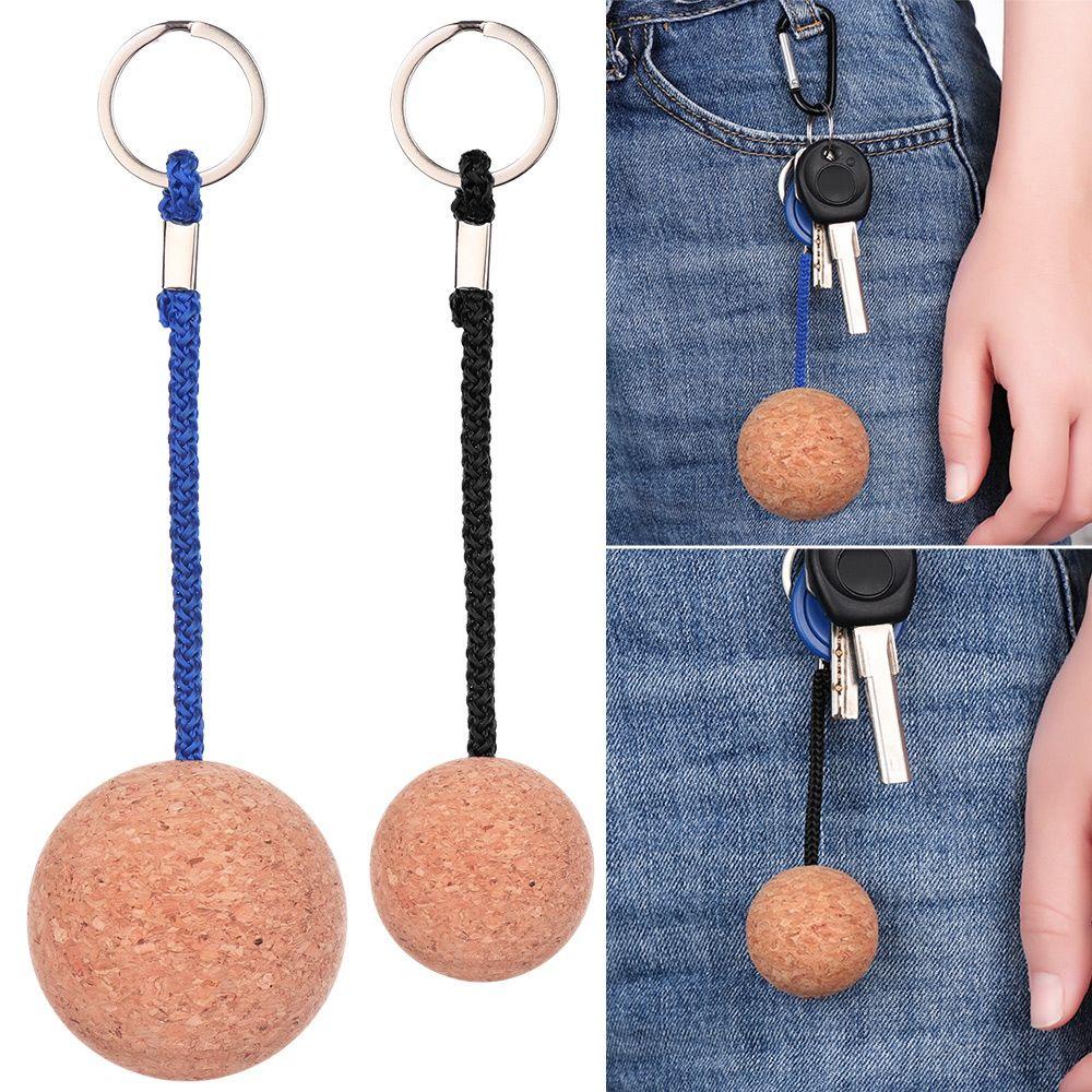 ME Móc Khóa Hình Quả Bóng Có Nút Bần 53mm / 35mm Giá Đỡ