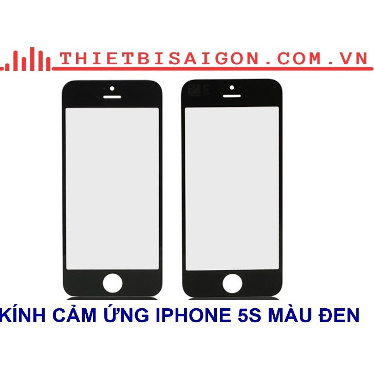 KÍNH CẢM ỨNG IPHONE 5S MÀU ĐEN