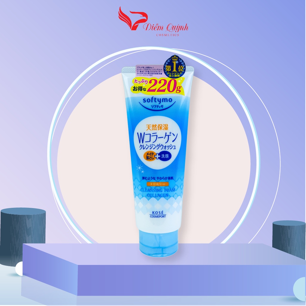 Sữa rửa mặt Kose Softymo Nhật Bản 220g