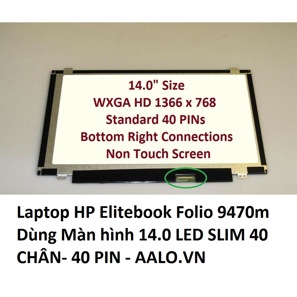 Màn hình Laptop HP Elitebook Folio 9470m