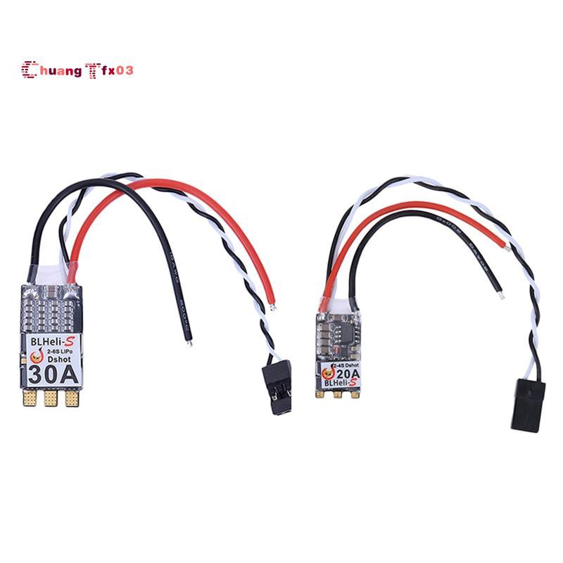 1 Bộ Điều Khiển Tốc Độ Không Chổi Than 30a Blheli-S Esc & 1 Pcs 20a 2-4s Littlebee Fpv