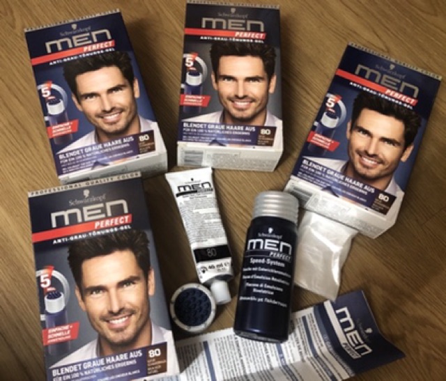 Nhuộm tóc Schwarzkopf Men Perfect phủ bạc cho nam