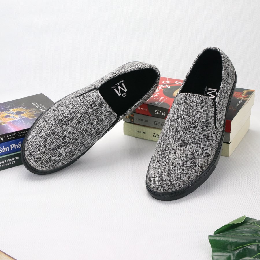 Giày lười nam đen [FREESHIP] HN212 shop Hân Nhi chuyên giày mọi nam giá rẻ | BigBuy360 - bigbuy360.vn