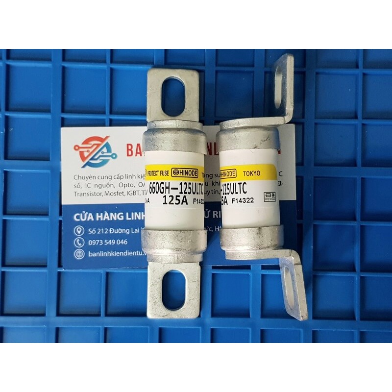 660GH-125ULTC Cầu chì HINODE 125A 660V 93x20x28mm