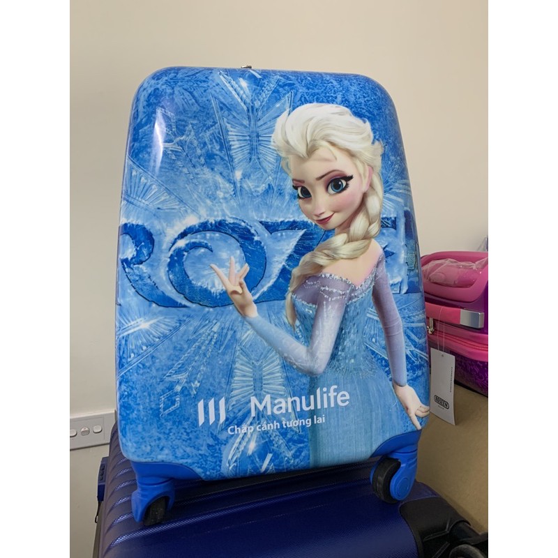 Vali trẻ em logo Manulife . Vali Manulife size 18inch