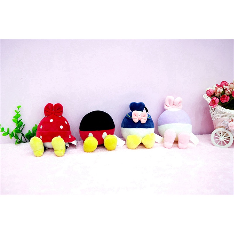 DISNEY Móc Chìa Khóa Hình Chuột Mickey Minnie Donald Daisy Dễ Thương Dùng Làm Quà Tặng Sinh Nhật Cho Bé Gái