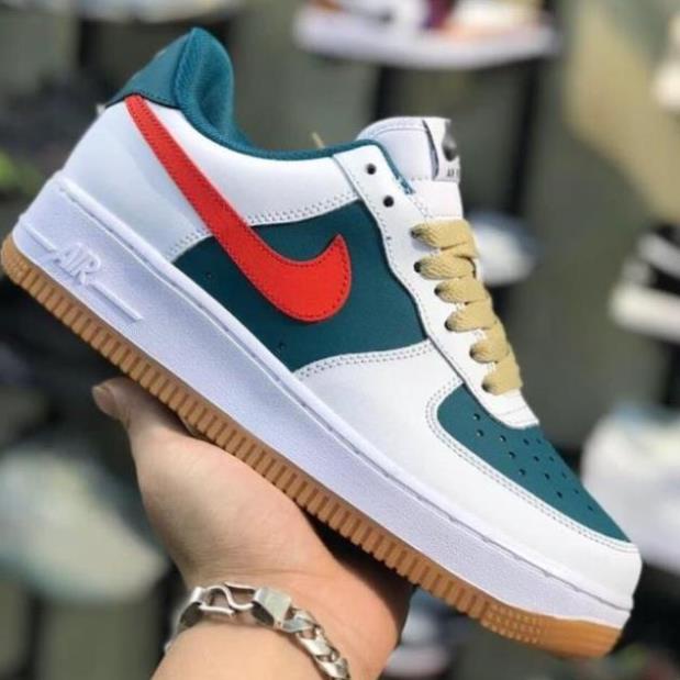 Giày thể thao nike_Guci Giày AF1 GC xanh đỏ nam nữ siêu hot, thời trang 2022