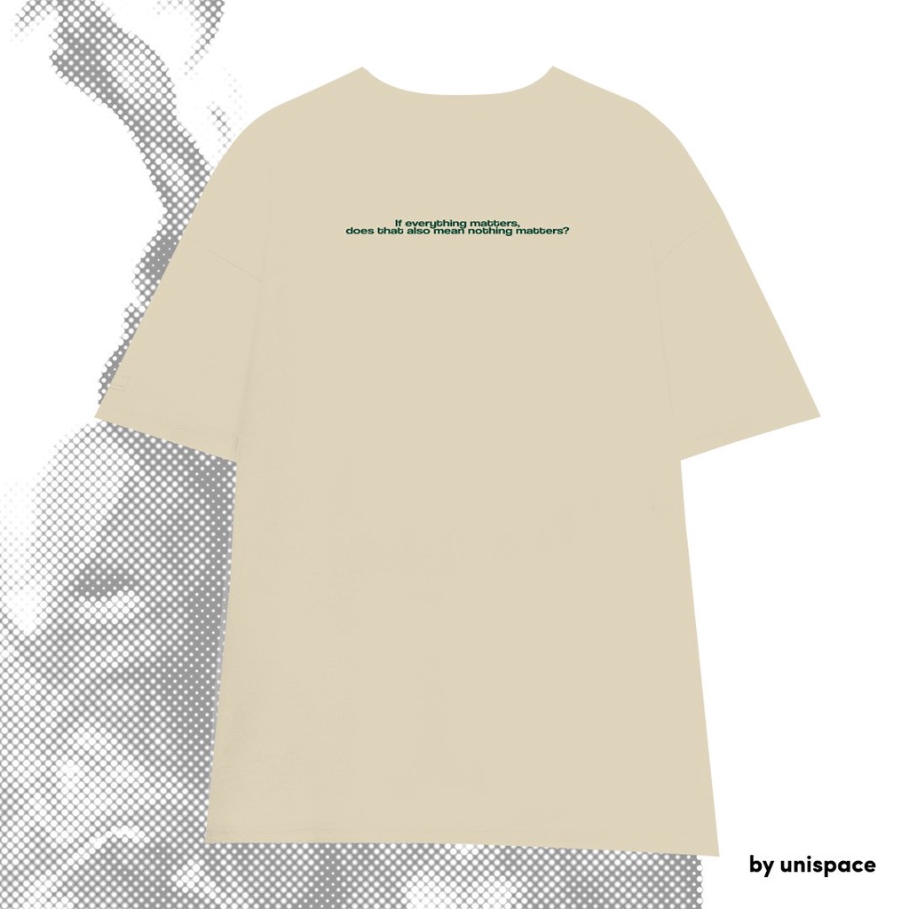 Áo thun tay lỡ local brand By Unispace unisex nam nữ form rộng cotton burn it