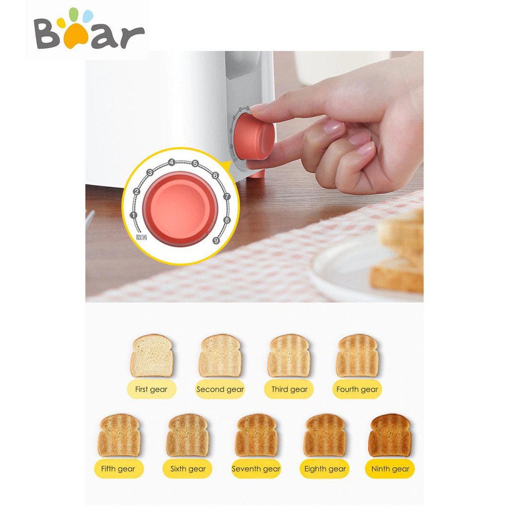 Máy Nướng Bánh Mì, Máy Nướng Sandwich Tự Động XIAOMI DEERMA SL-261 ( 9 Chế Độ ) - Bảo Hành 12 Tháng