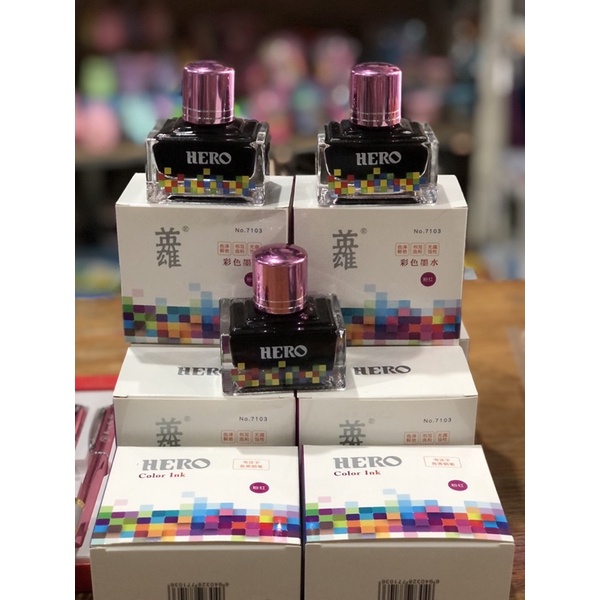 Mực viết bút máy Hero 40ml