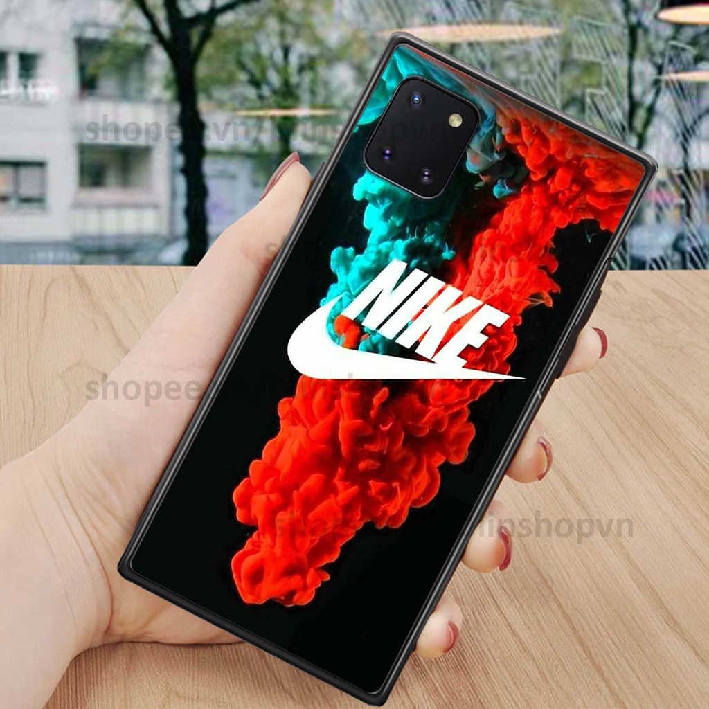 Ốp Samsung Note 10 Lite in hình thương hiệu nhiều màu sắc thể thao cá tính thời trang