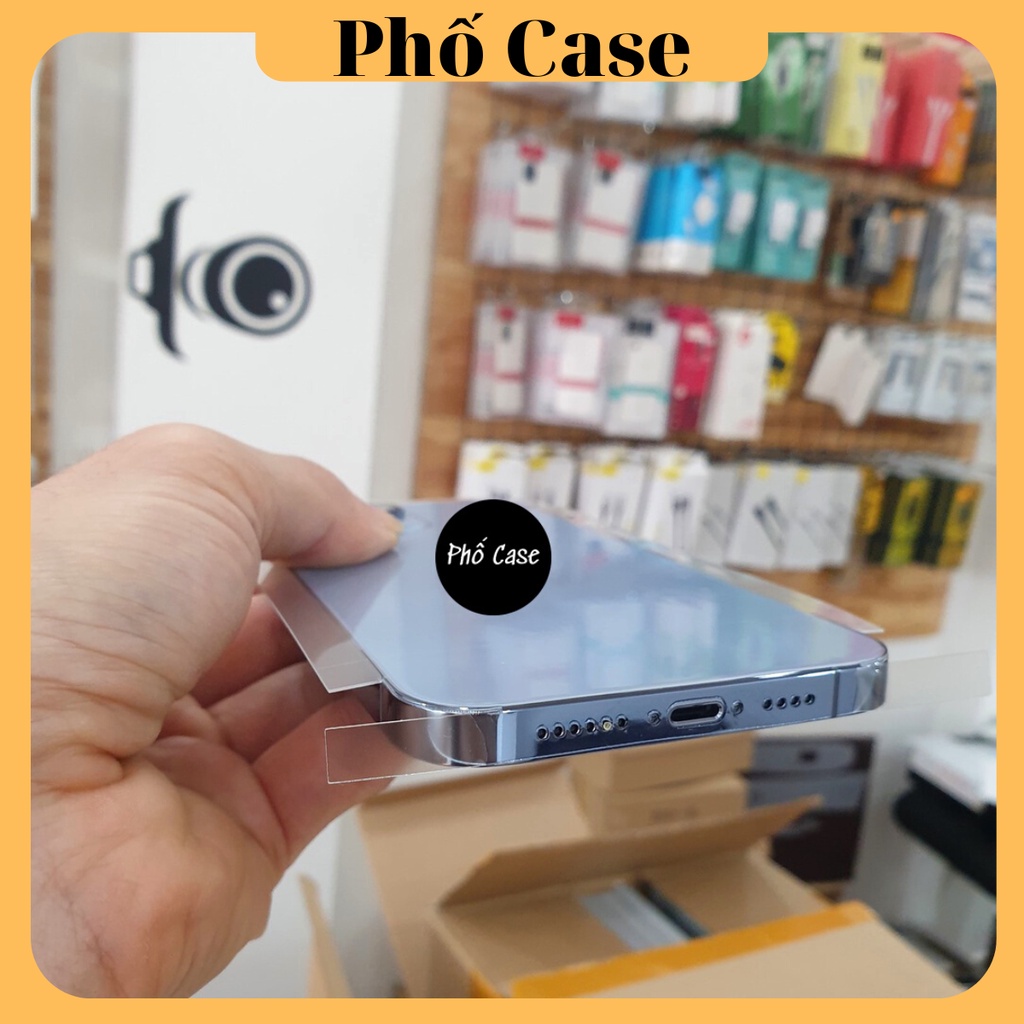 Miếng dán PPF dày cao cấp 4 lớp iPhone 14 promax 13promax 13pro 13 12promax 12pro 12 11promax 11pro 11  xsmax