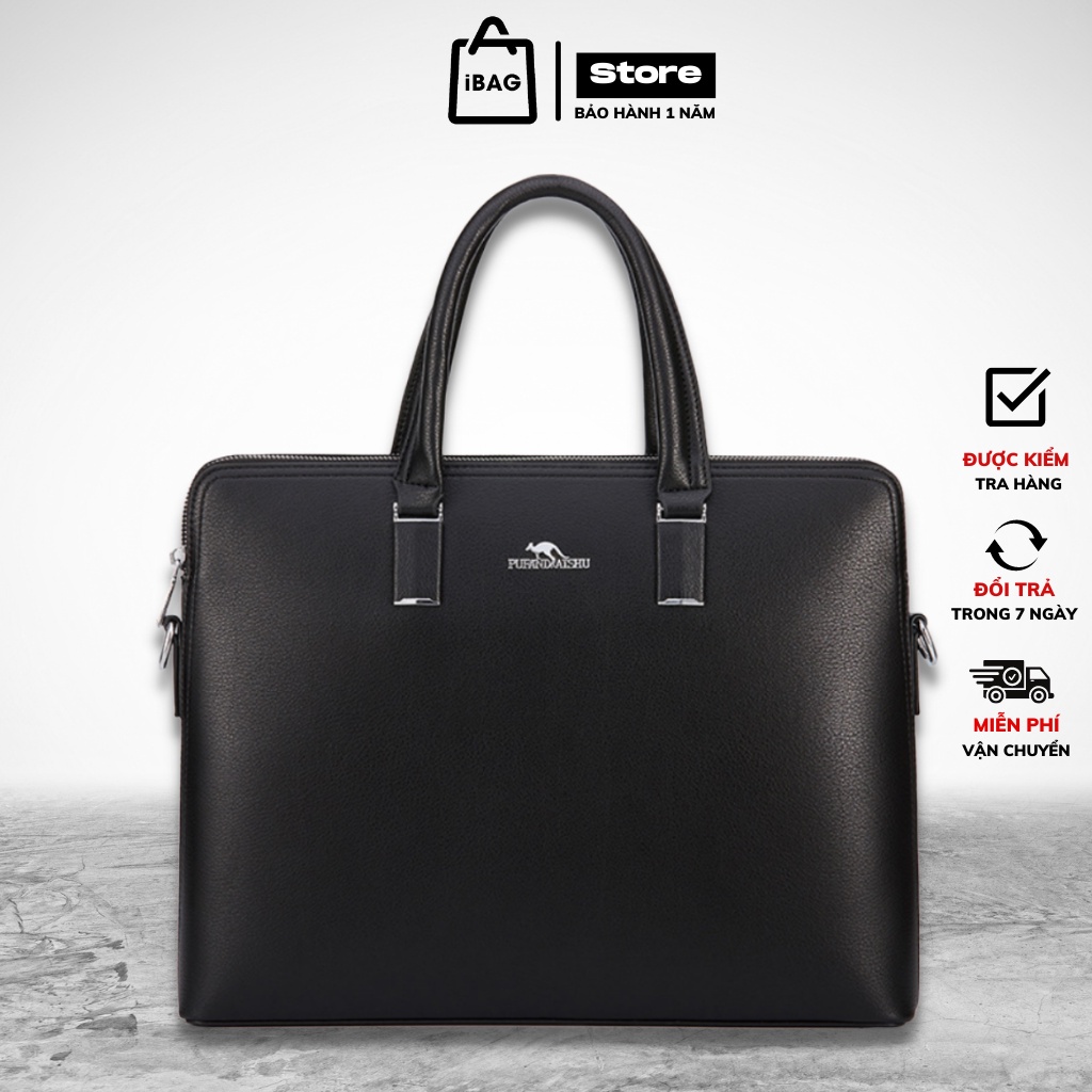 Cặp xách văn phòng,Cặp da công sở chất liệu da cao cấp,chống thấm nước, lịch sự, trẻ trung,KT 38x30x5cm -𝑰𝑩𝑨𝑮 | BigBuy360 - bigbuy360.vn