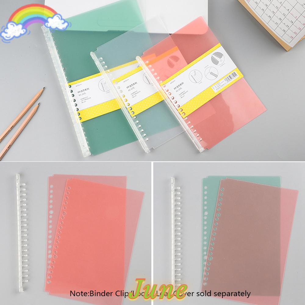 Bộ Bìa Đựng Hồ Sơ A5 / B5 Bằng Nhựa Trong Suốt