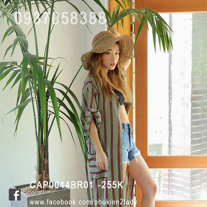Mũ cói vintage CAP0044BR01