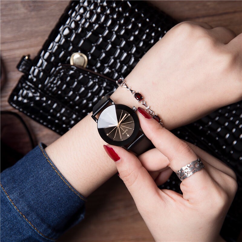 [Mã FAMAYFA2 giảm 10K đơn 50K] [GIÁ SỈ] ĐỒNG HỒ CẶP ĐÔI NAM NỮ DÂY DA MẶT THẠCH ANH CỰC HOT | BigBuy360 - bigbuy360.vn