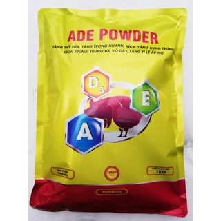 1kg ADE POWDER Kích trứng, trứng to, vỏ dày, tăng tỷ lệ ấp nở, kích tăng rụng trứng, tăng tiết sữa, tăng trọng nhanh