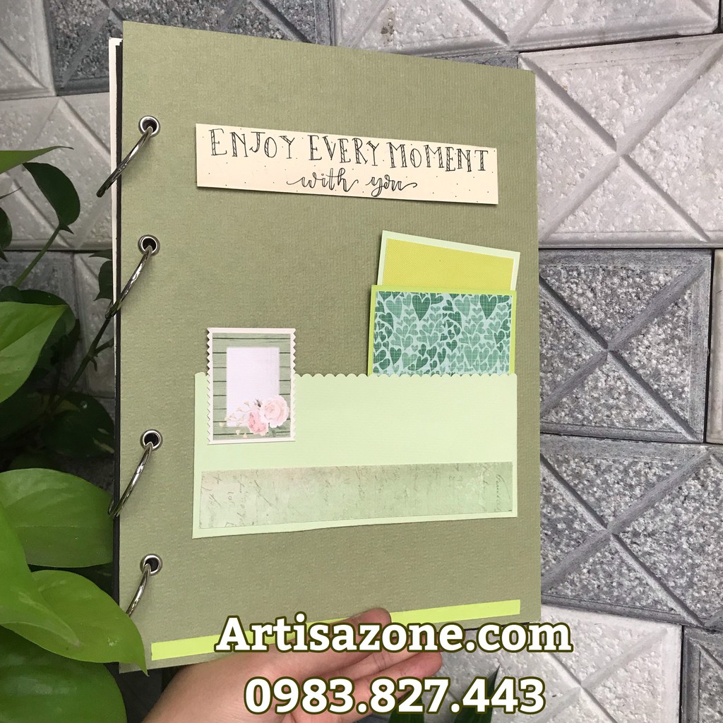 Album ảnh dán - Scrapbook handmade (Đọc kỹ mô tả từng sản phẩm bên dưới bài viết)