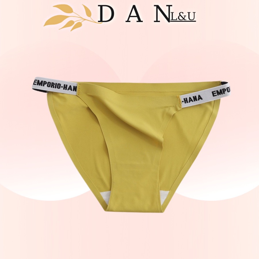Quần Lót Su Trơn Mềm Mại Viền Dây Cá Tính DAN L&amp;U 31