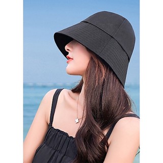 Nón bucket cụp trơn thời trang