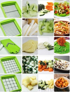 BỘ DỤNG CỤ CẮT RAU CỦ 10 MÓN NICER DICER PLUS