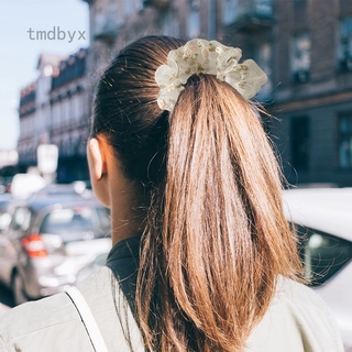 Tmdbyx Dây Buộc Tóc Vải Ren Hoa Xinh Xắn Cho Nữ