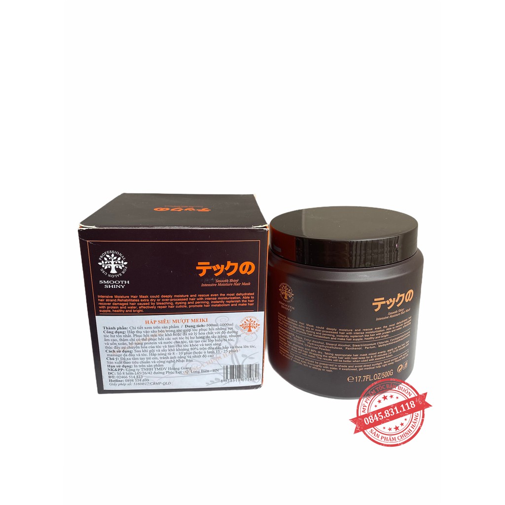 Kem Hấp - Ủ- Xả Meki 500ML Siêu Mềm Mượt | Tóc Hết Khô Xơ, Hết Gãy Rụng, Hết Hư Tổn, Hết Chẻ Ngọn| Hàng Chính Hãng CT32 | BigBuy360 - bigbuy360.vn