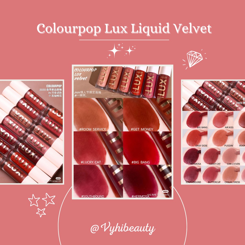 Son kem lì Colourpop Lux liquid velvet