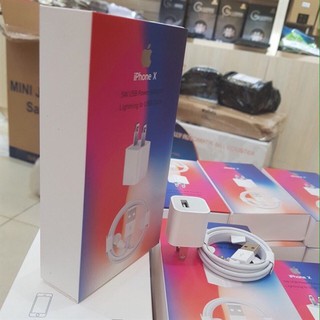 Bộ Sạc IPhone X Chính Hãng (Sạc Nhanh Cho Các Dòng Iphone 5 Trở Lên)