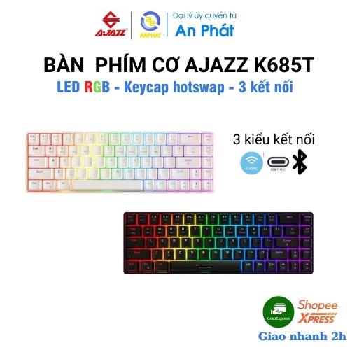 Bàn phím cơ AJAZZ K685T switch Red - Hàng chính hãng